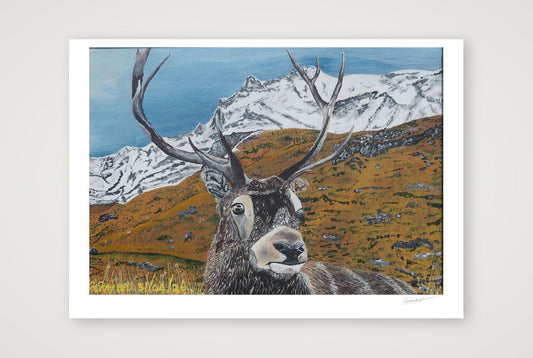Highland Sentinel — A1 (84×59cm, 33×23") Print only