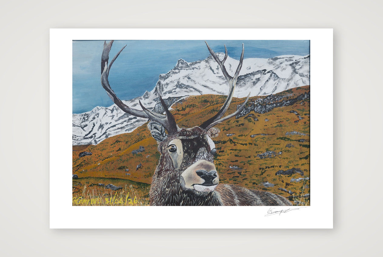 Highland Sentinel — A1 (84×59cm, 33×23") Print only
