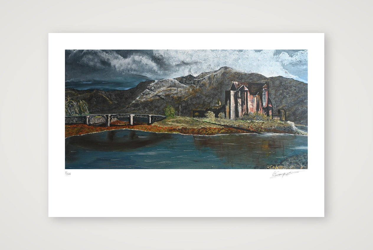 Eilean Donan: The Guardian of the West — 60×40cm, 24×16" Print only