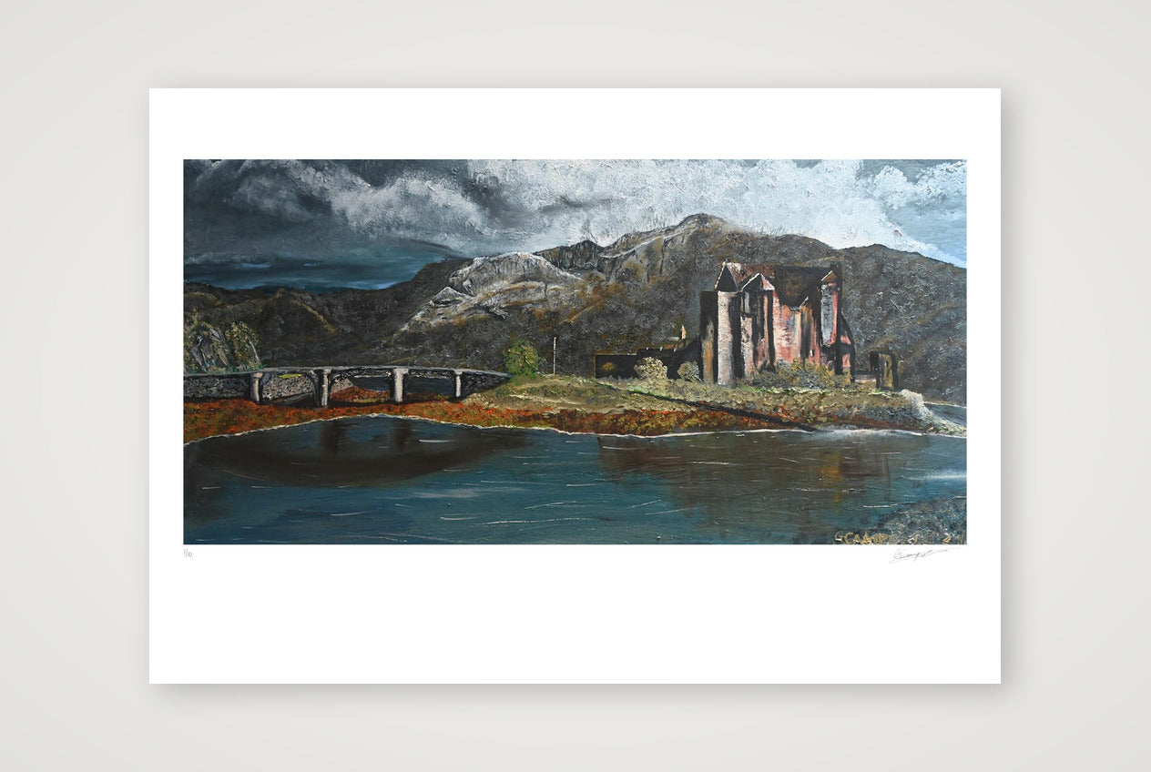 Eilean Donan: The Guardian of the West — 100×70cm, 39×28" Print only