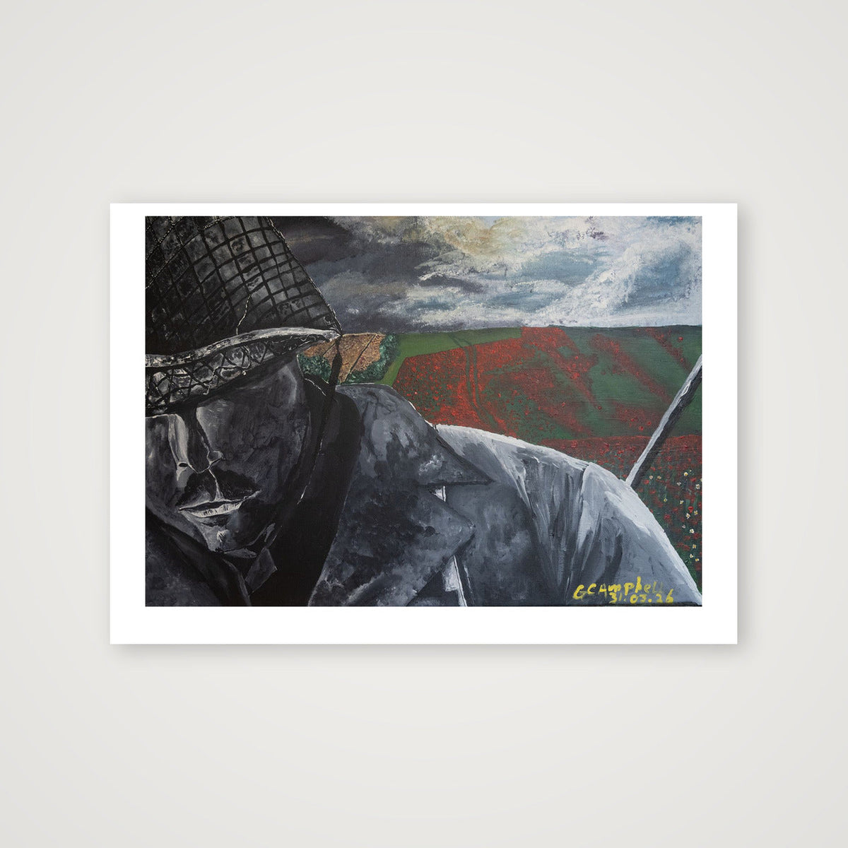 Silent Remembrance — 84×59cm, 33×23" Print only