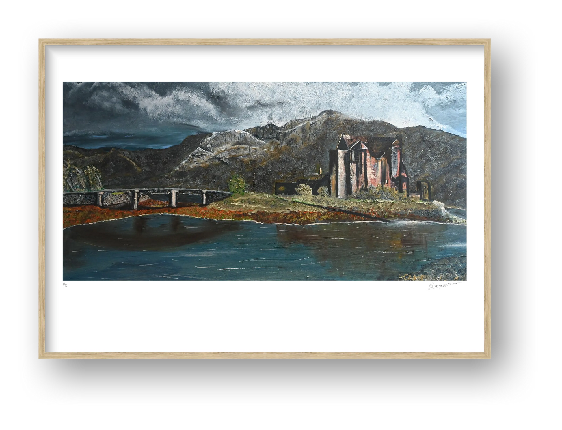 Eilean Donan: The Guardian of the West — framed